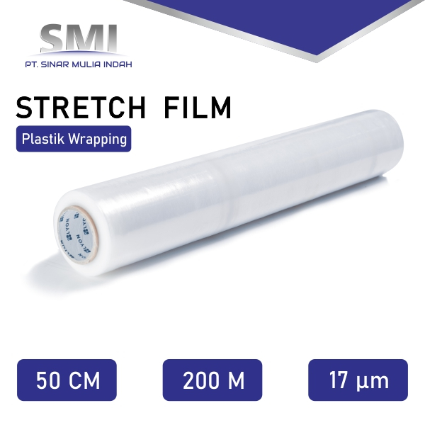

LYON - Plastik Wrapping 17 Mikron x 50CM x 200M | Cling Wrap | Strech Film Packing Bening