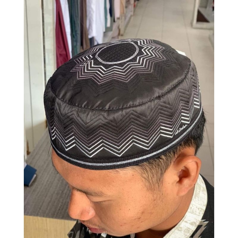 kopiah Al zahra husus hitam