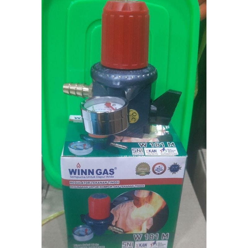 KEPALA GAS/REGULATOR  KOMPOR GAS TEKANAN TINGGI