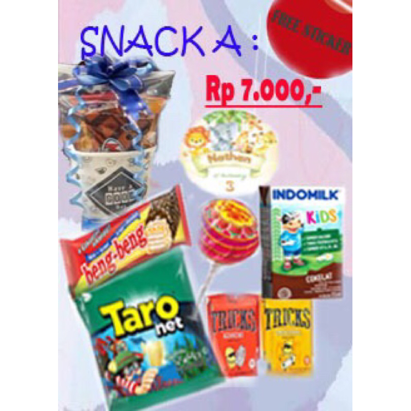 

PAKET SNACK ULANG TAHUN HAMPERS BIRTHDAY MURAHMERIAH