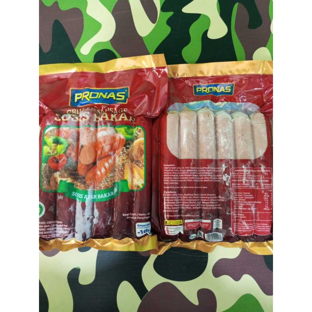 

Pronas Sosis Bakar 480 gr