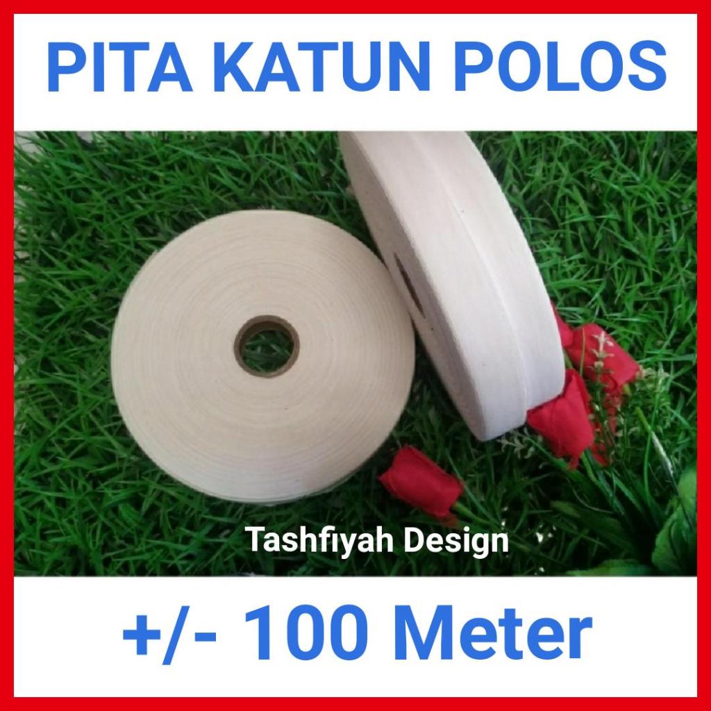 

Pita katun Putih 1 cm 2 cm