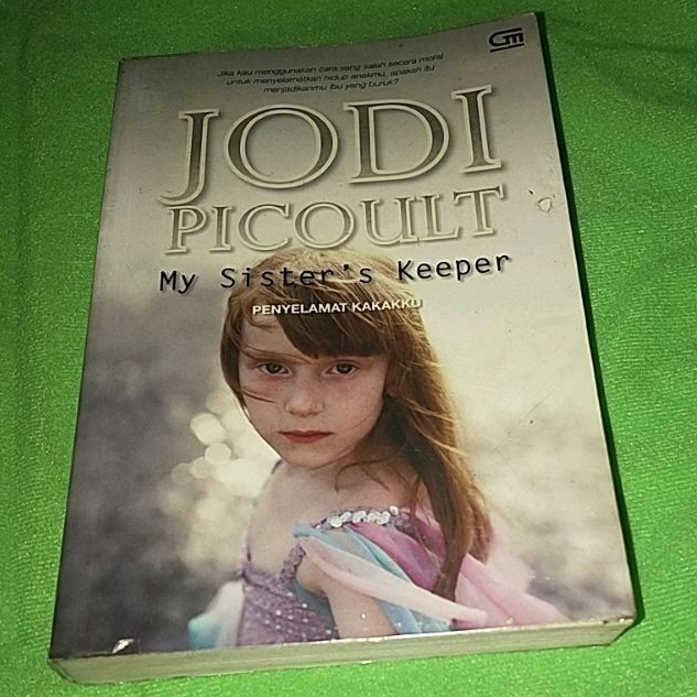 Novel promo. Novel obral. Novel preloved. Novel second. Novel Seken. Jodi Picoult. My Sister's Keepe