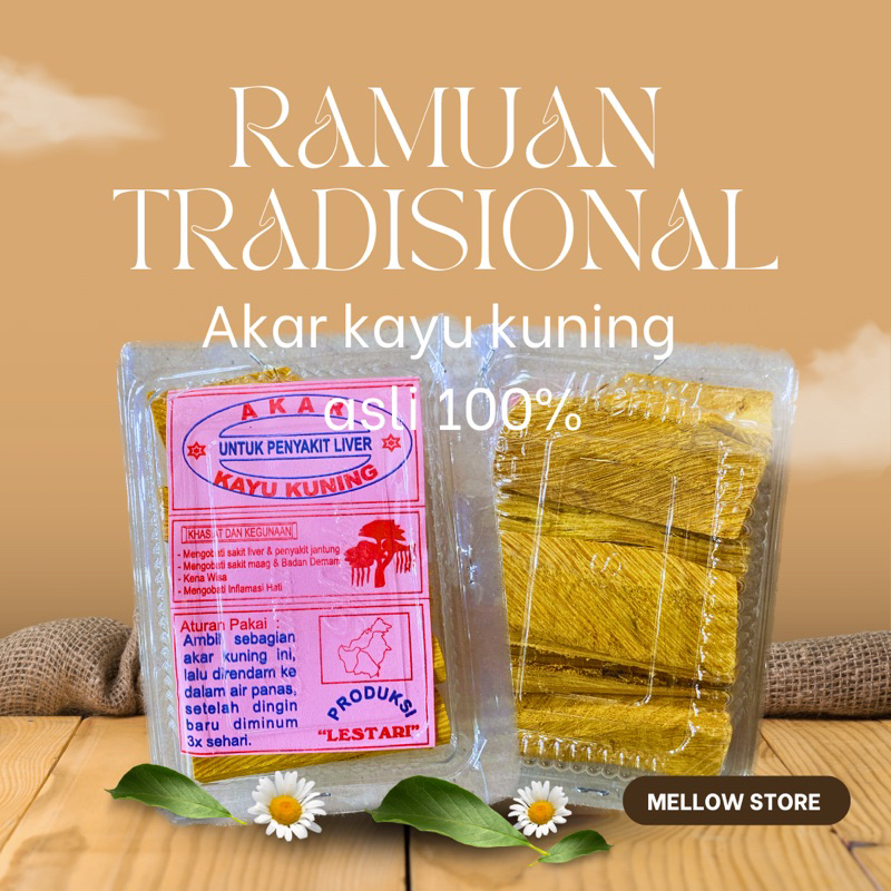 

Ramuan tradisional kalimantan akar kayu kuning asli 100%