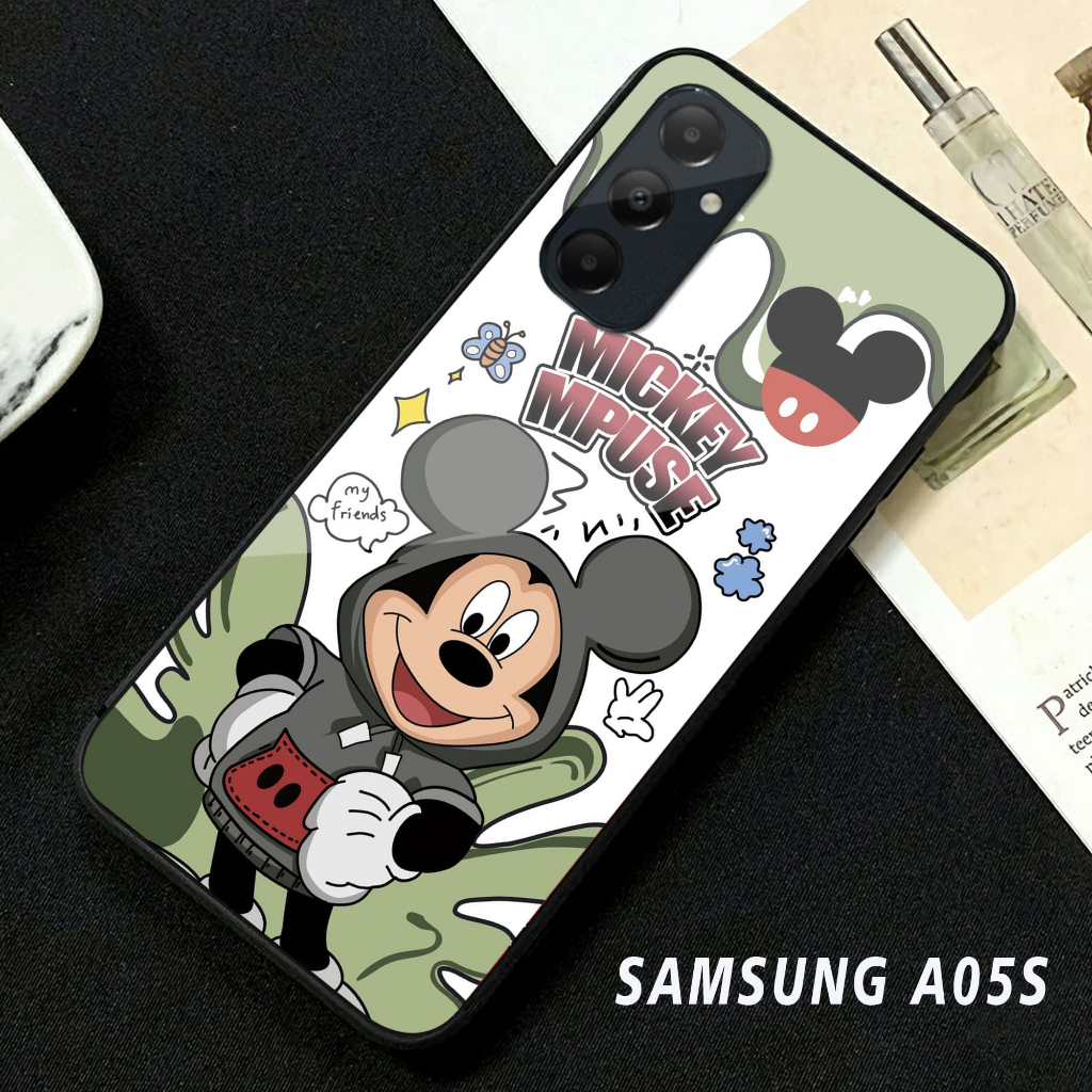 Softcase Kaca Kilau Samsung A05s - softcase - casing terbaru - case lucu - case Samsung A05s (S170)