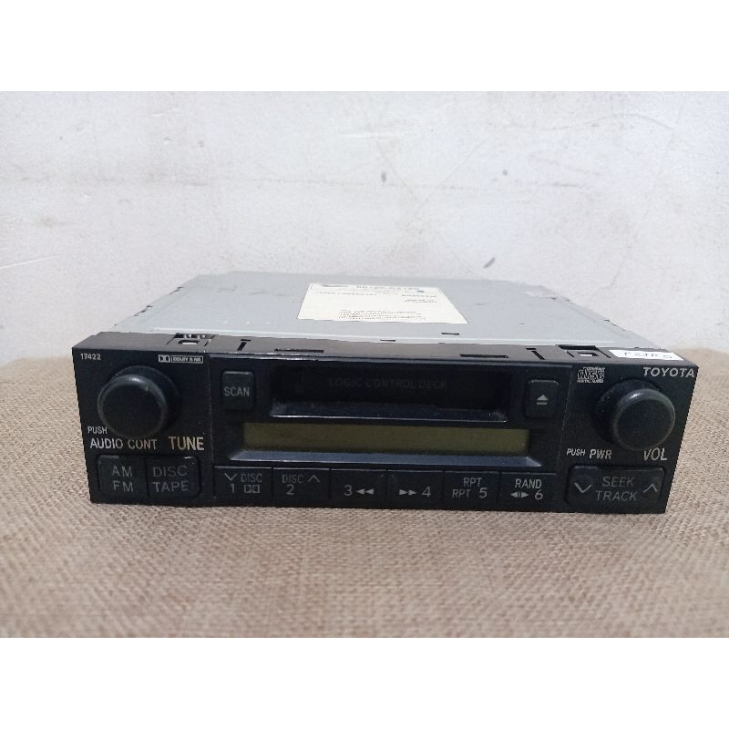 Head Unit HU Single Din Audi Mobil Xenia Avanza Fujitsu Type 86120-BZ120