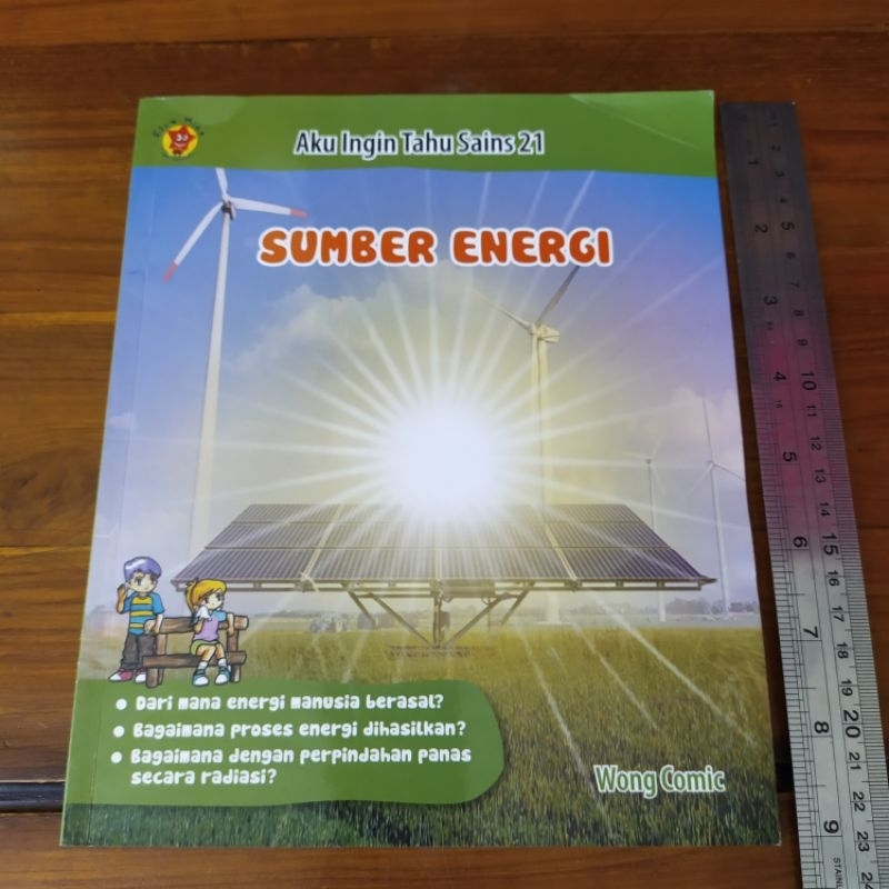 [Cuci Gudang] Aku Ingin Tahu Sains 21 - Sumber Energi Elex Media Wong Comic