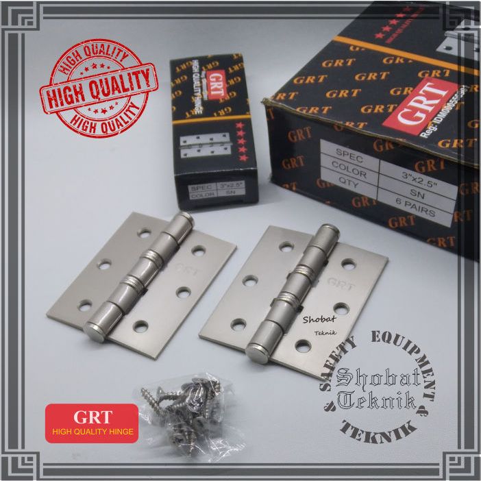 Engsel Pintu Tebal 3" Inch /Engsel Jendela Tebal 3" Inch