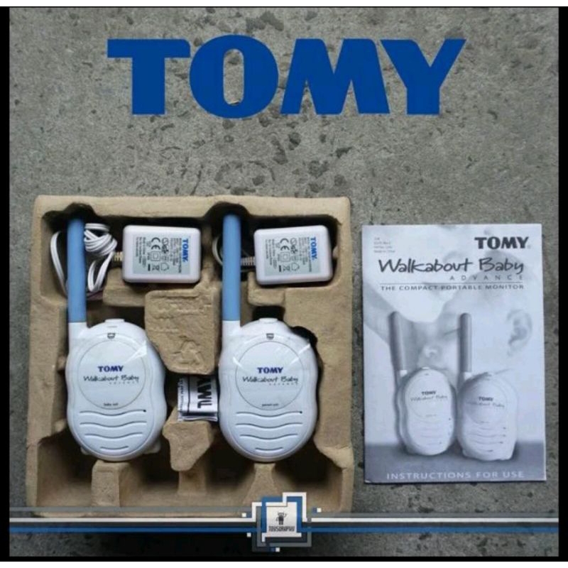 Tomy walkabout baby/ walkie-talkie baby monitor