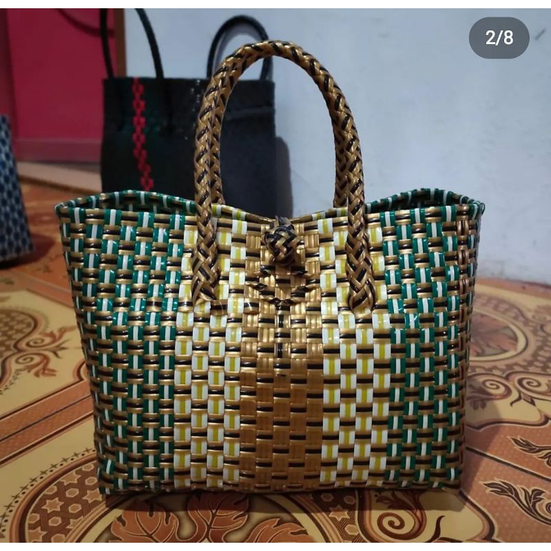 Tote bag jali jali/ Tas tenteng murah size medium