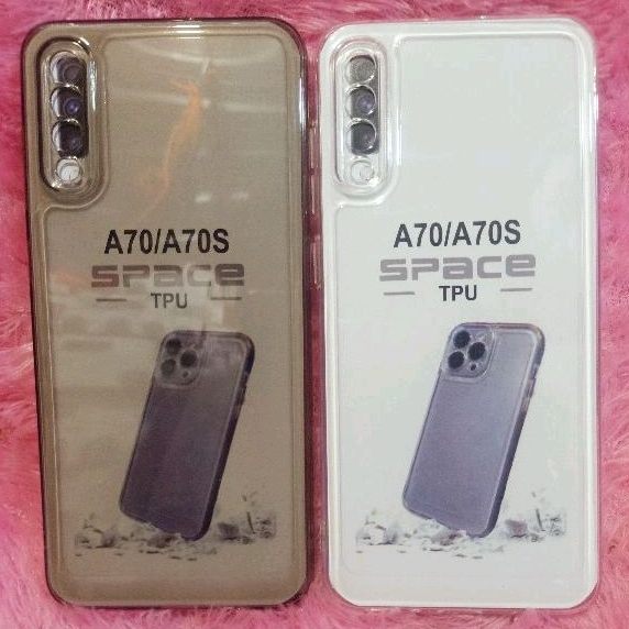 SOFTCASE SAMSUNG A70/A70S Silikon Casing Case Bening Transparan Camera