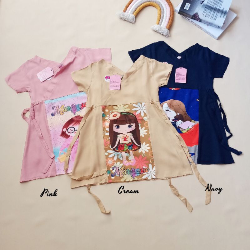 Kimono Dress | Dress anak Perempuan | Daster Anak