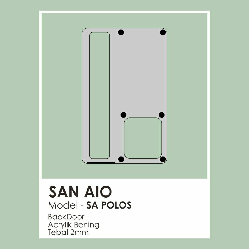 PANEL BACKDOOR SAN AIO