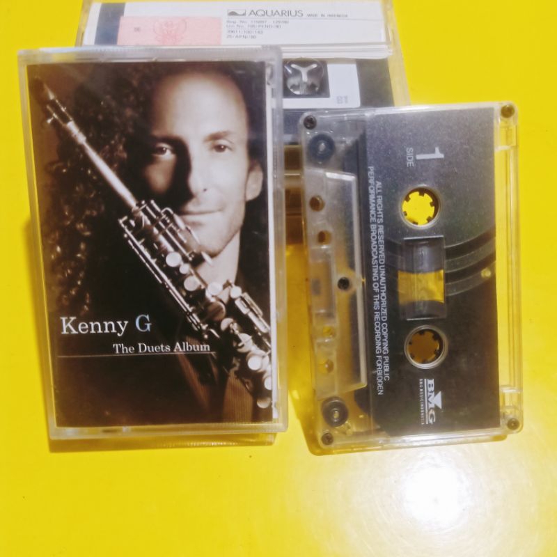Kaset KENNY G At Last The Duets Album