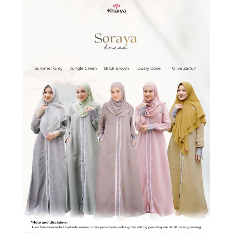 Soraya Dress Original By Khaiya.id