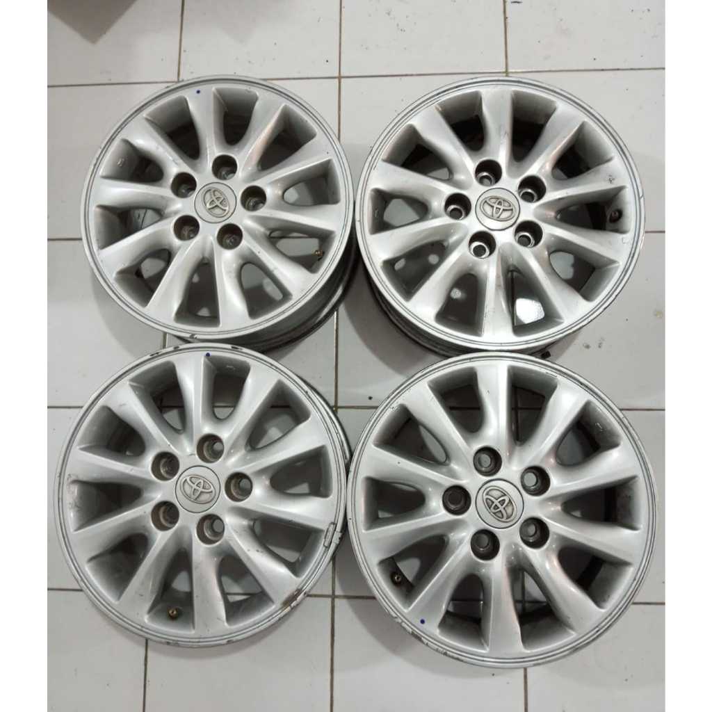 Velg Mobil Bekas Ring 15 Lubang 5 STD INNOVA LUXURY