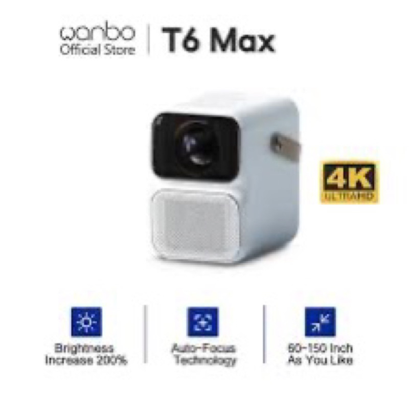 Proyektor Wanbo T6 max