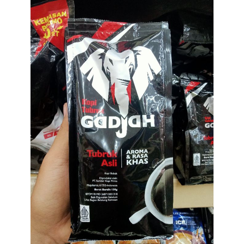 

Kopi Tubruk Gadjah 150gr