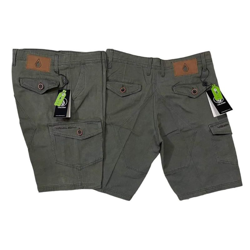 CELANA CARGO PENDEK ATAS LUTUT VOLCOM ORI FULL ACC