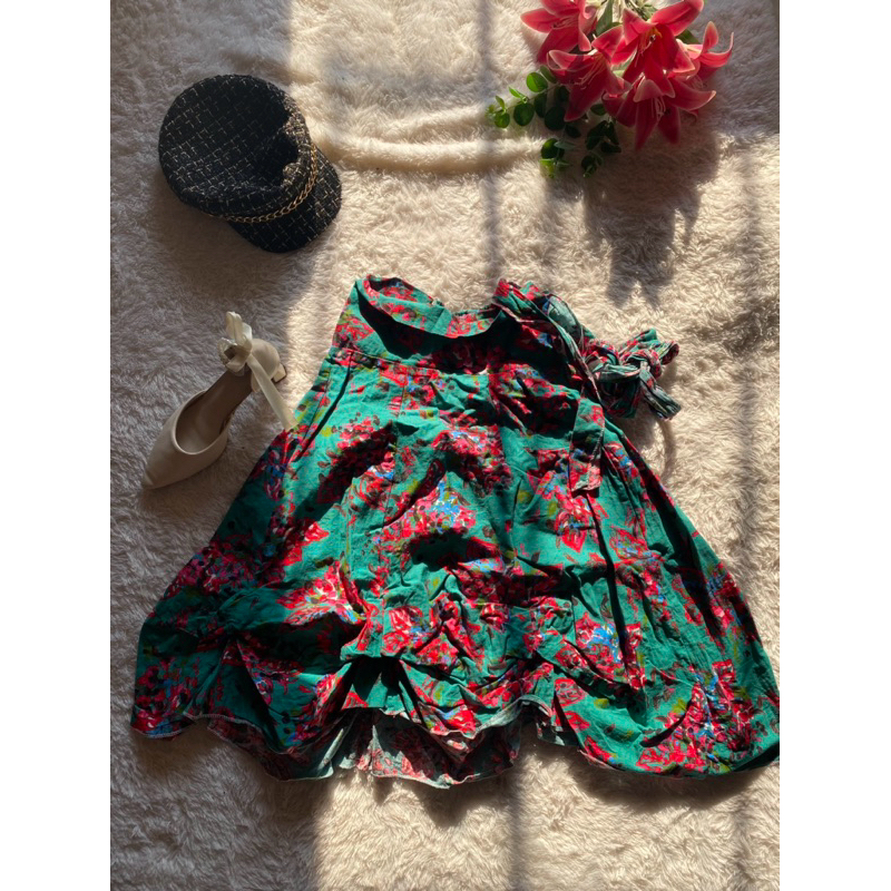 Bawahan rok mini motif pantai anak