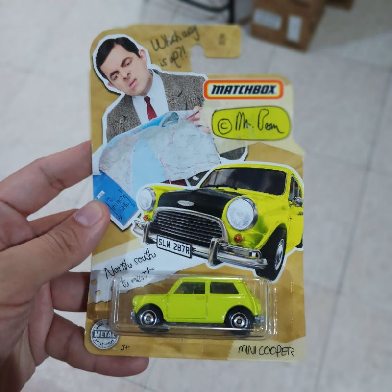 MATCHBOX MBX MINI COOPER MR BEAN HIJAU