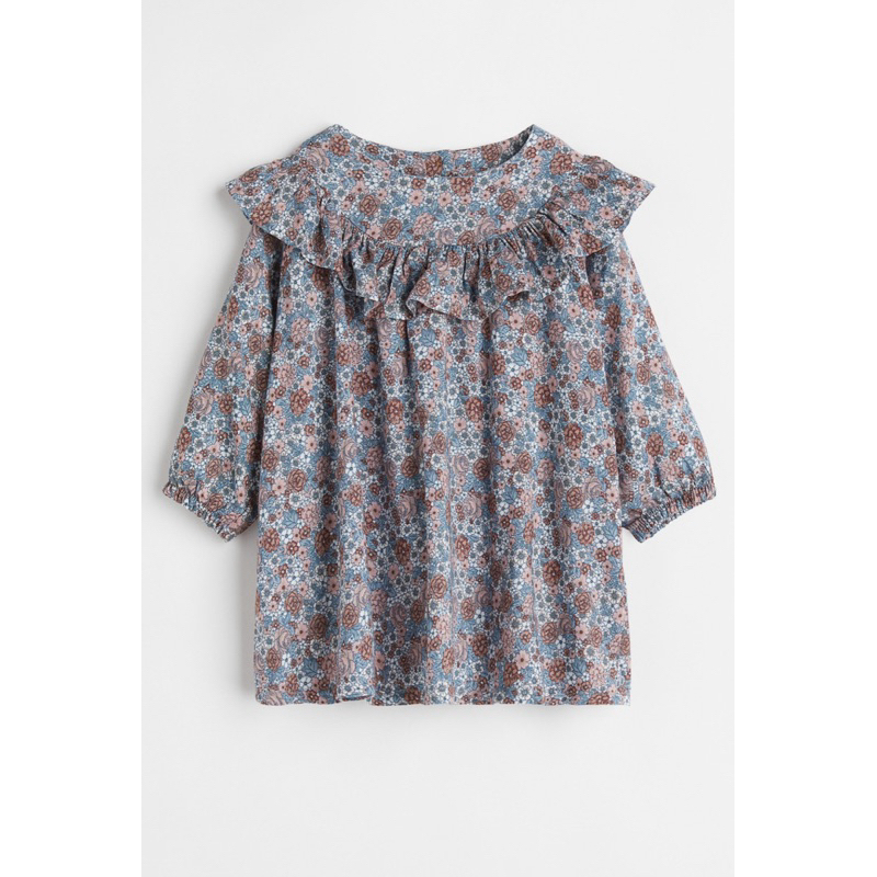 NEW flounce trimmed dress HM