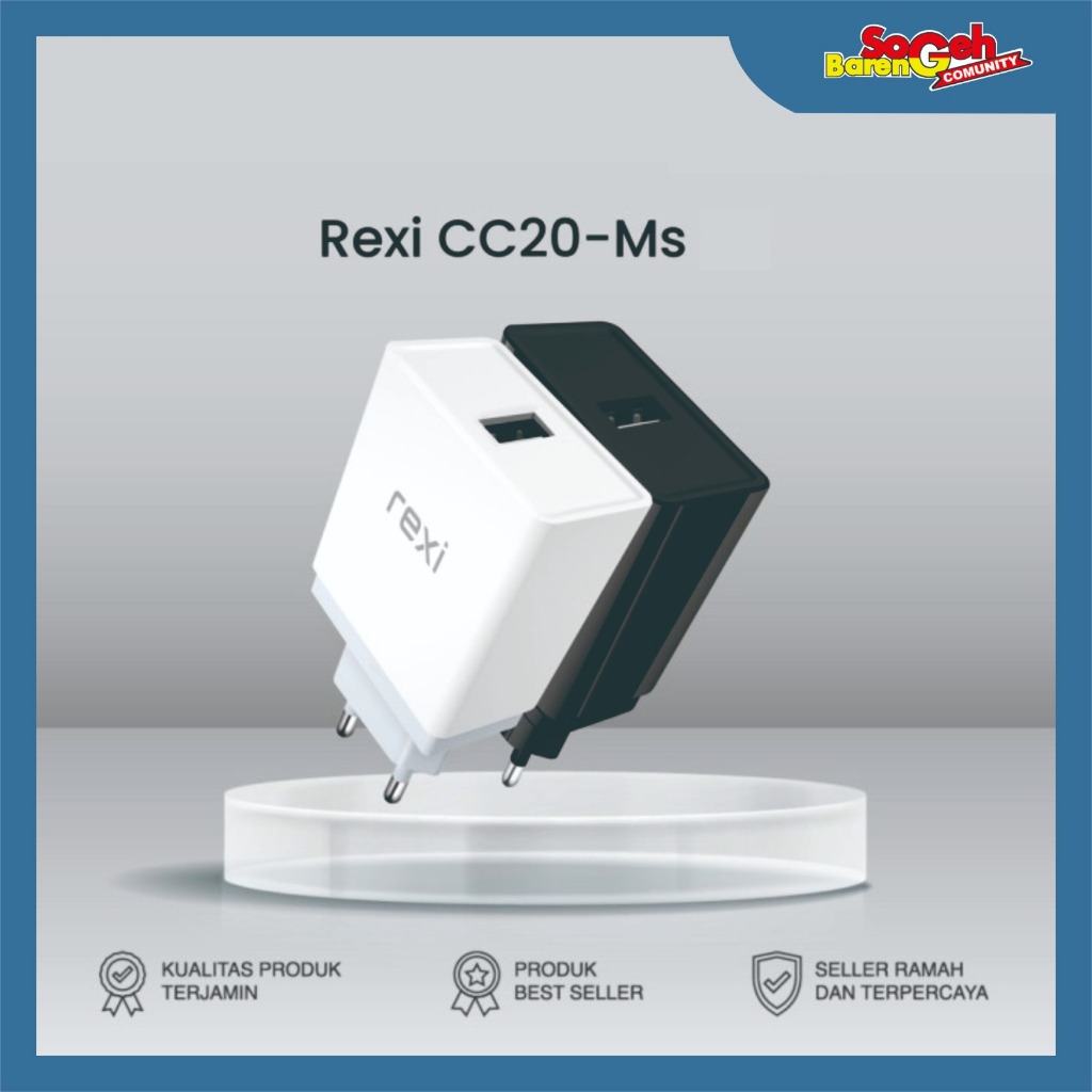 CHARGER MICRO REXI CC20-MS TERAWET DAN TERMURAH