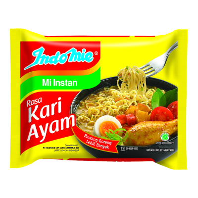 

Indomie Mi Instan Kari Ayam 69 g