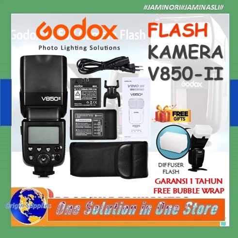 Speedlite Flash Godox V850II V850 V850 II Ving Lithium-Ion Flash