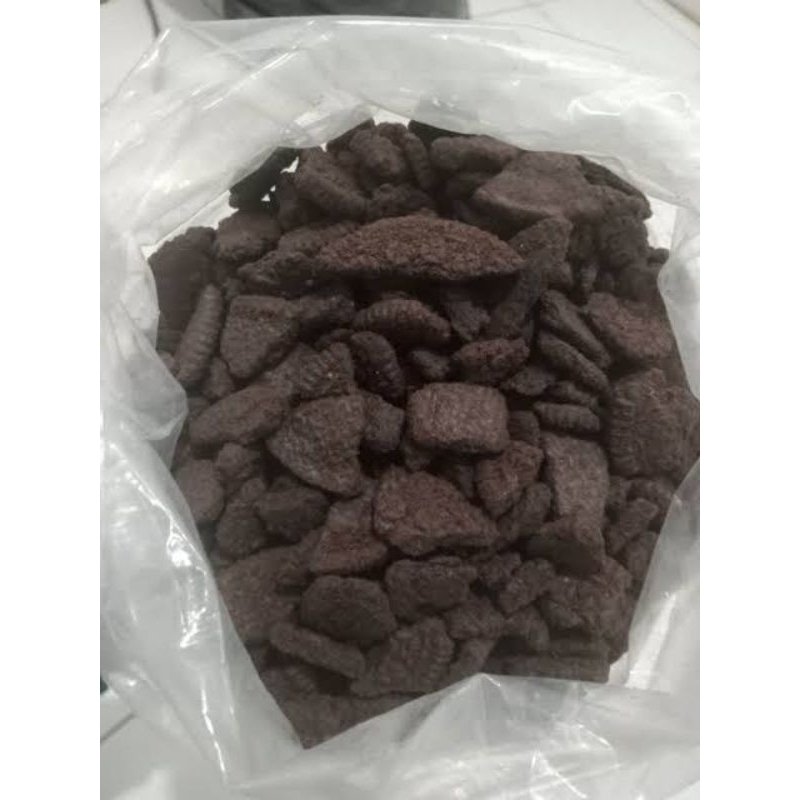 Bubuk oweo / Black cookies Kasar Tanpa Krim - 1kg