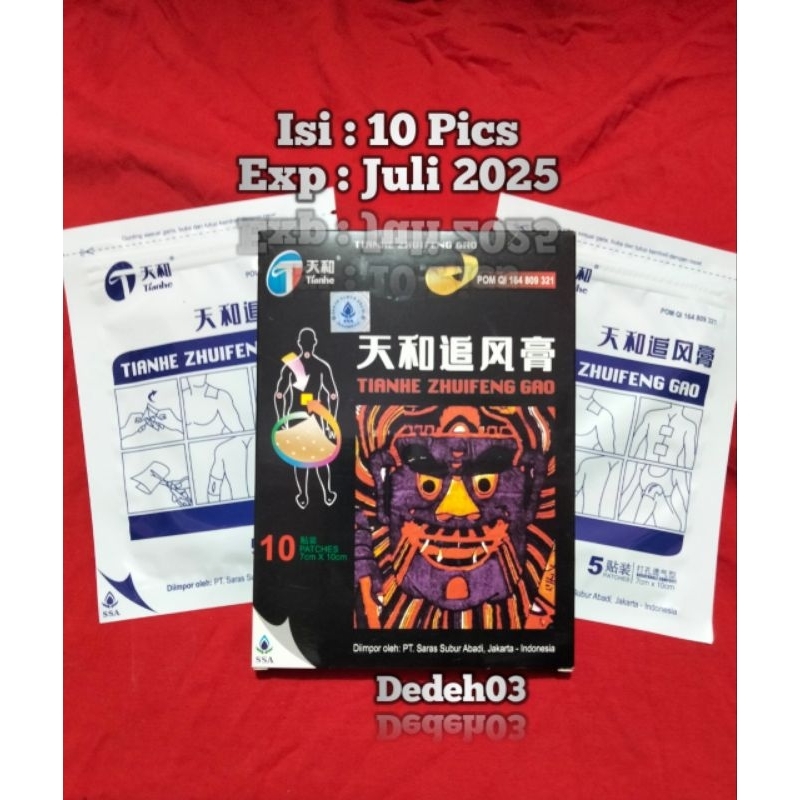 TIANHE ZHUIFENG GAO ORIGINAL PT SARAS SUBUR ABADI