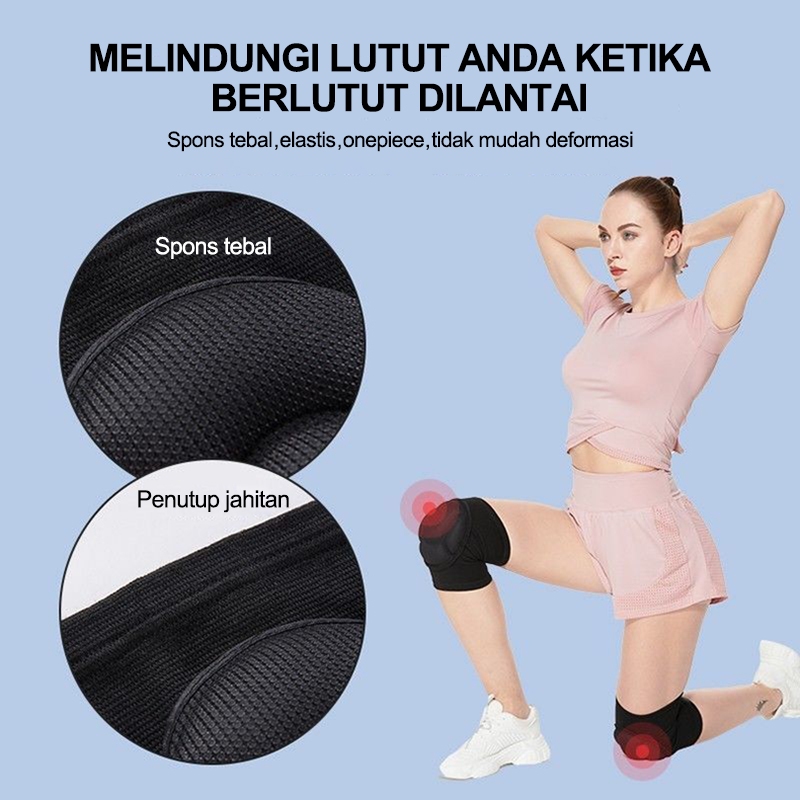 Bantalan lutut / Pelindung Lutut Perlengkapan  untuk fitness / Bantalan lutut olahraga /Alat penyangga lutut