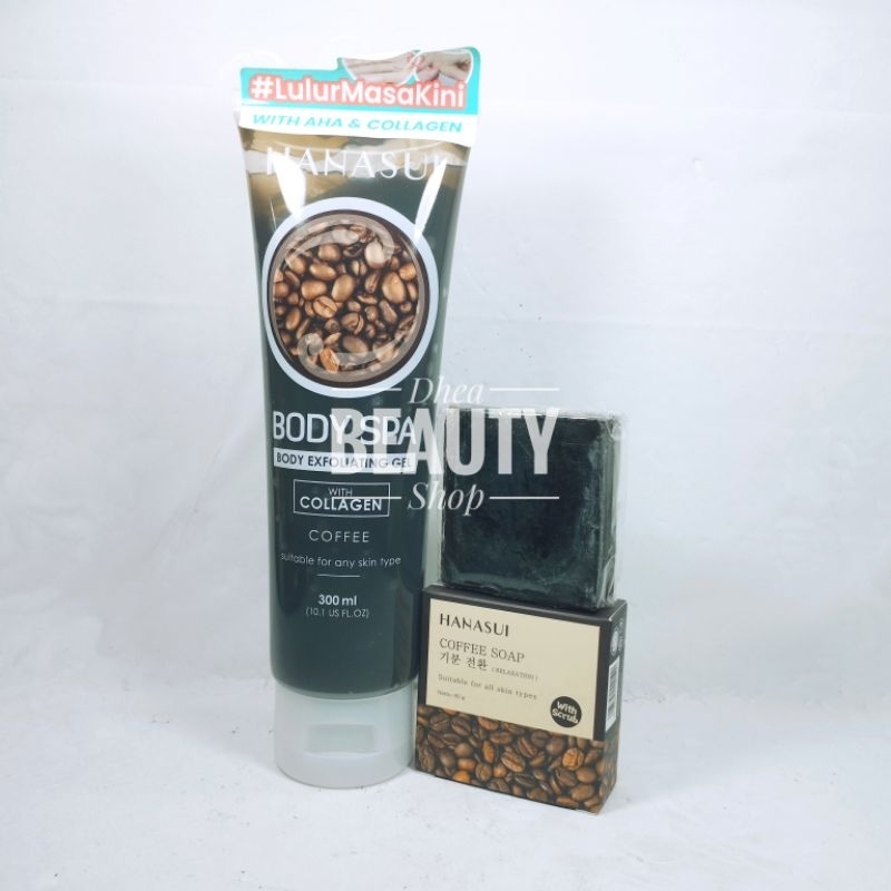 Paket Hanasui Coffe (Body Spa + Sabun)