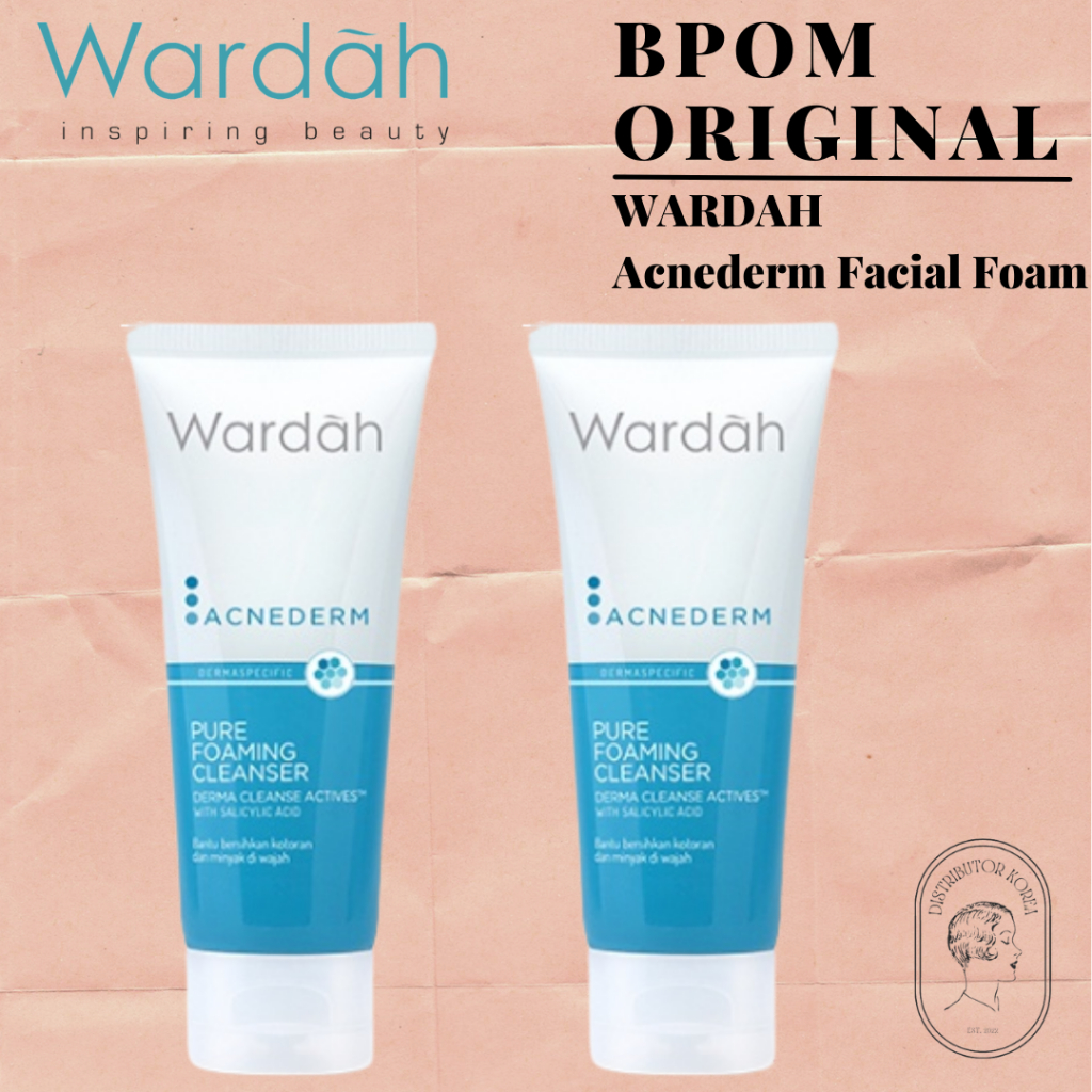 (TERLARIS) FACIAL FOAM WARDAH ACNE, FACIAL WASH WARDAH ACNE, FACIAL FOAM ACNE WARDAH, FACIAL WASH AC