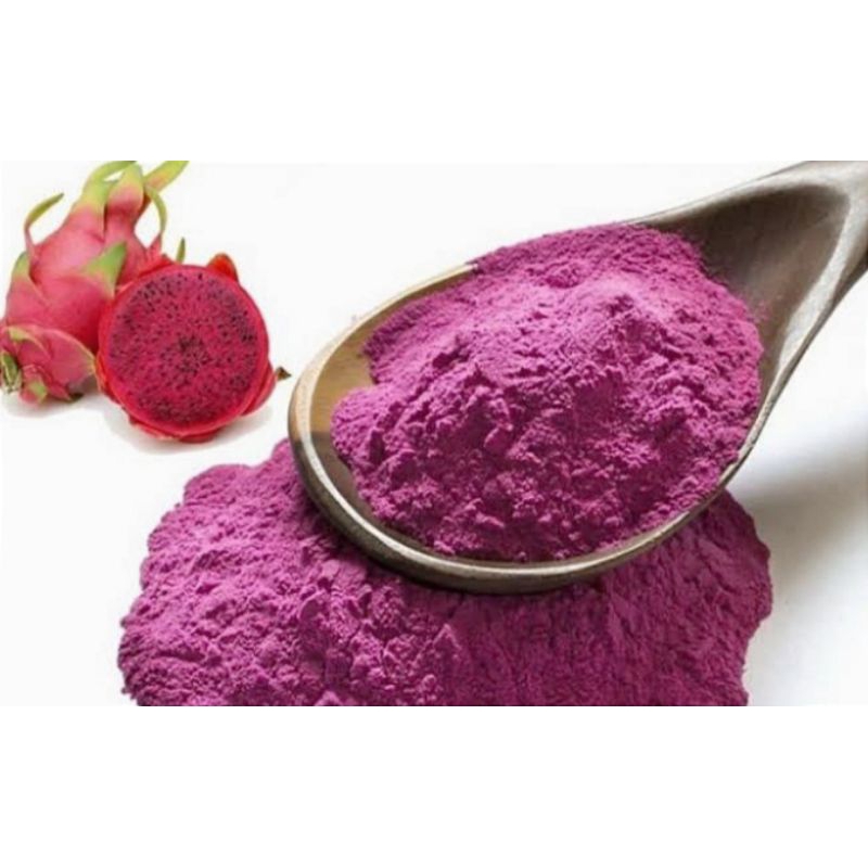 

BUBUK Kulit buah naga 100% murni tanpa pengawet / pure dragon fruit peel powder