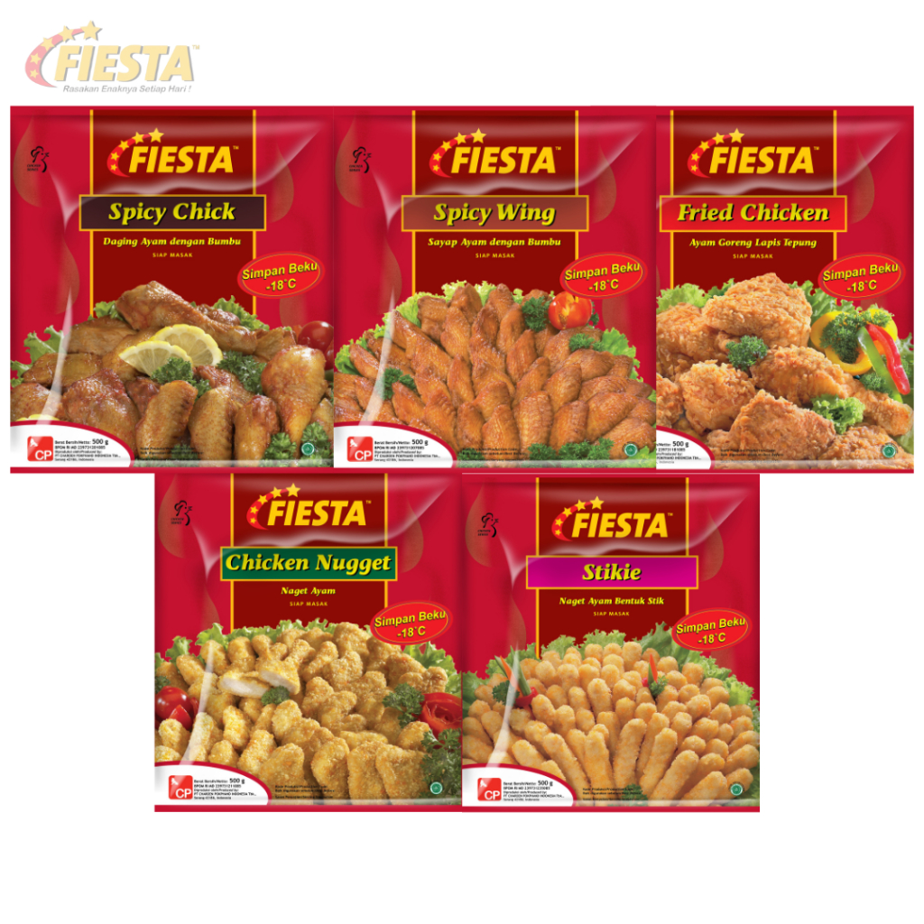 

Fiesta Spicy Chick ukuran 500 gram
