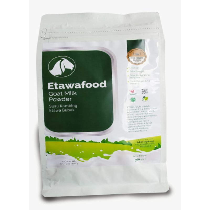 

ETAWAFOOD GOAT MILK POWDER SUSU KAMBING ETAWA BUBUK 1000G/1KG