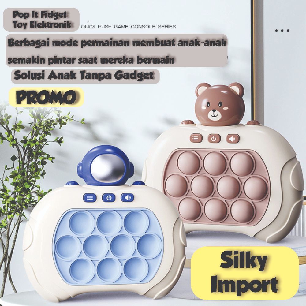 Pop It Fidget Toy Elektronik / Mainan Pop It Elektronik