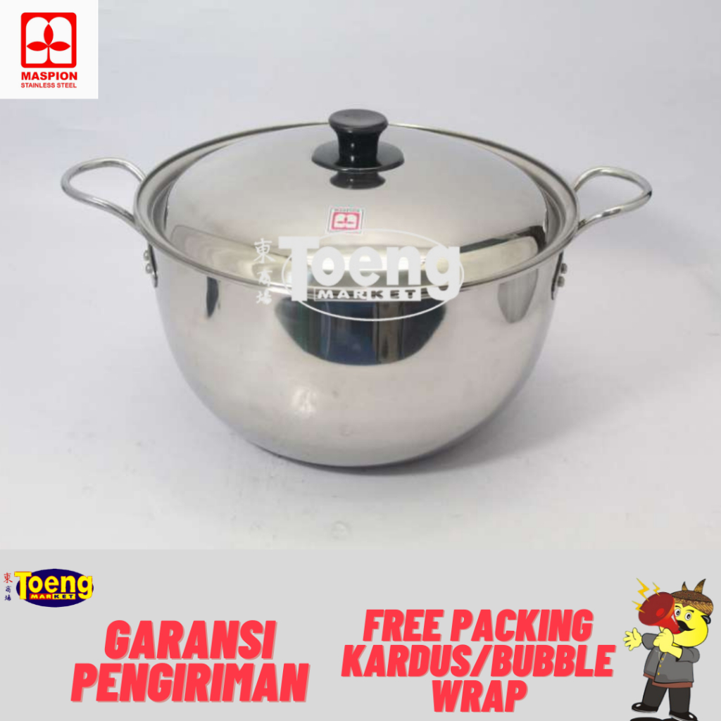 PANCI 36 CM SS MASPION / PANCI MASAK / PANCI STAINLESS
