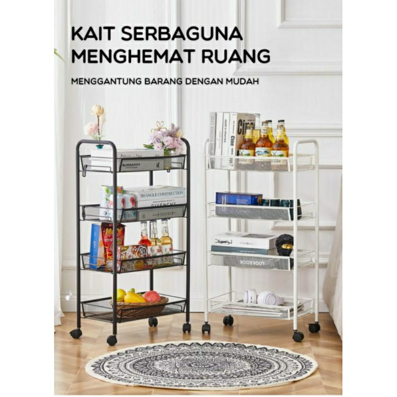 Bonbox Rak Alat Salon 4 susun