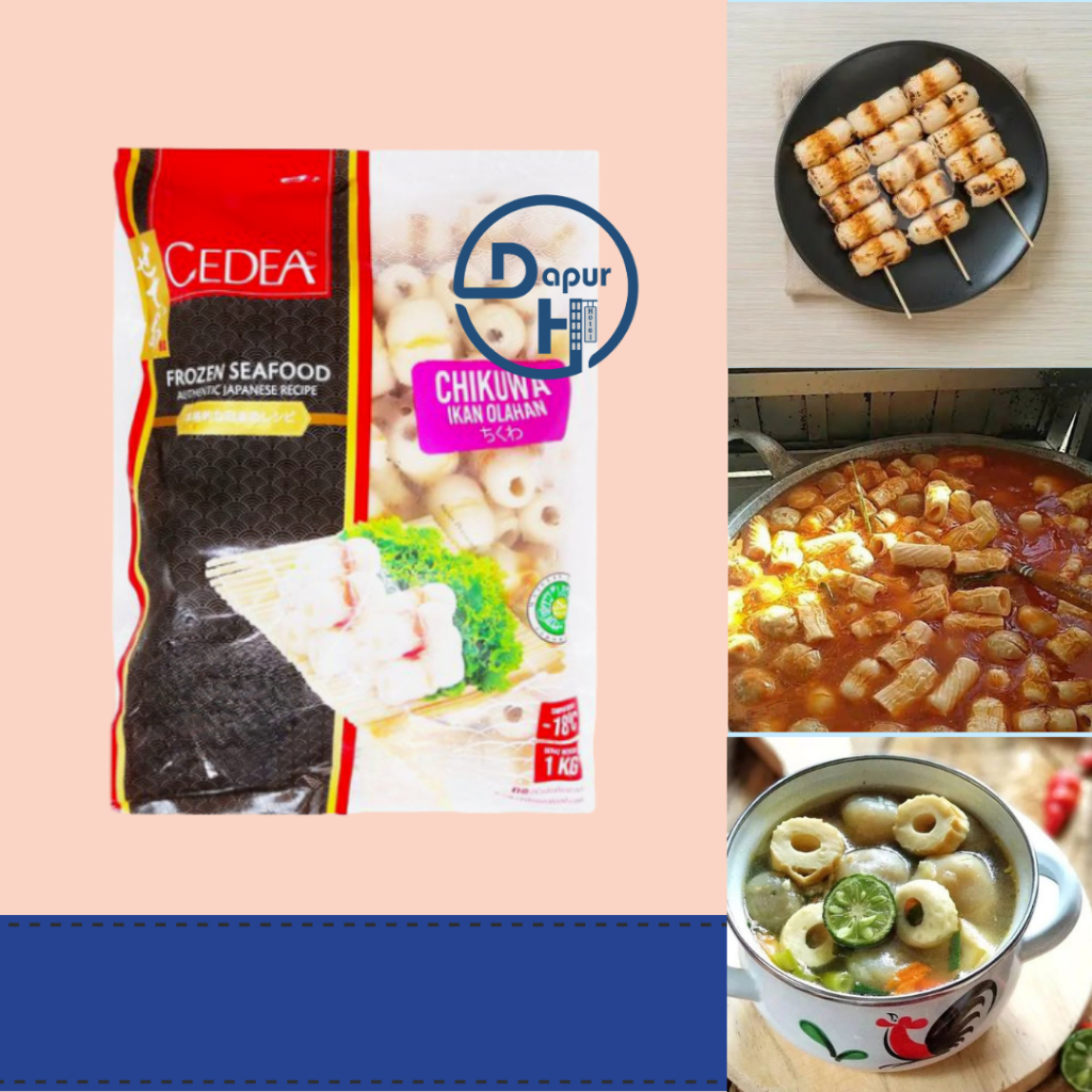 

CEDEA Chikuwa Mini 1 kg Halal /Shabu Steamboat//