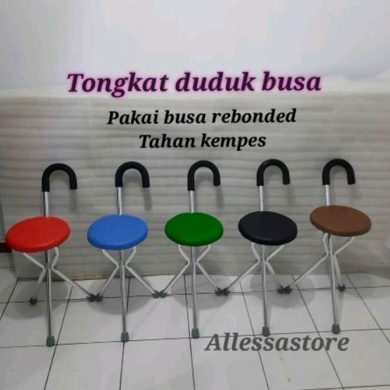 tongkat duduk lipat,kursi sholat
