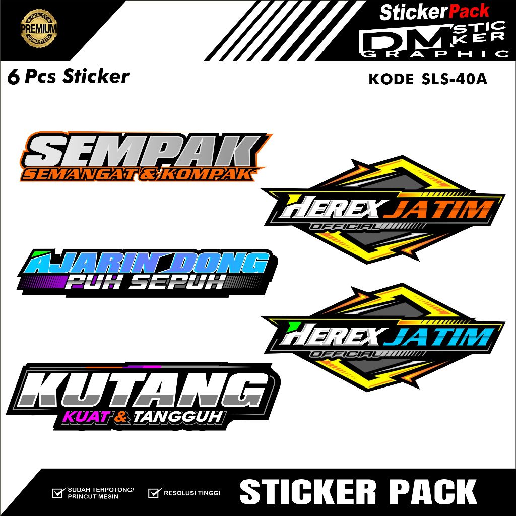 

STICKER TREND TIKTOK HOLOGRAM 10 RIBU DAPAT 6 PCS KODE SLS-40