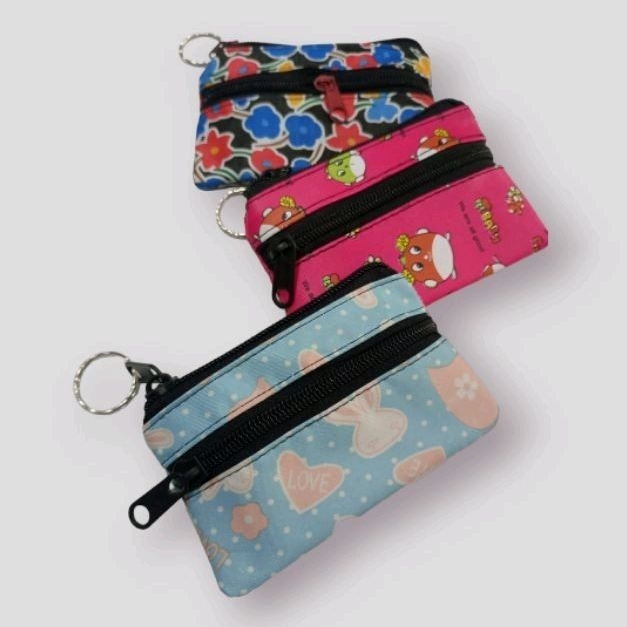 1 PCS DOMPET KOIN KAIN 2 RESLETING
