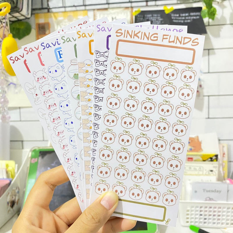 

Saving Challenge (Masuk ziplock)/laminasi glossy part.1