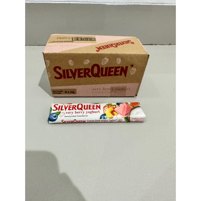 Silverqueen  25g Rasa Berry dan Fruit Nut