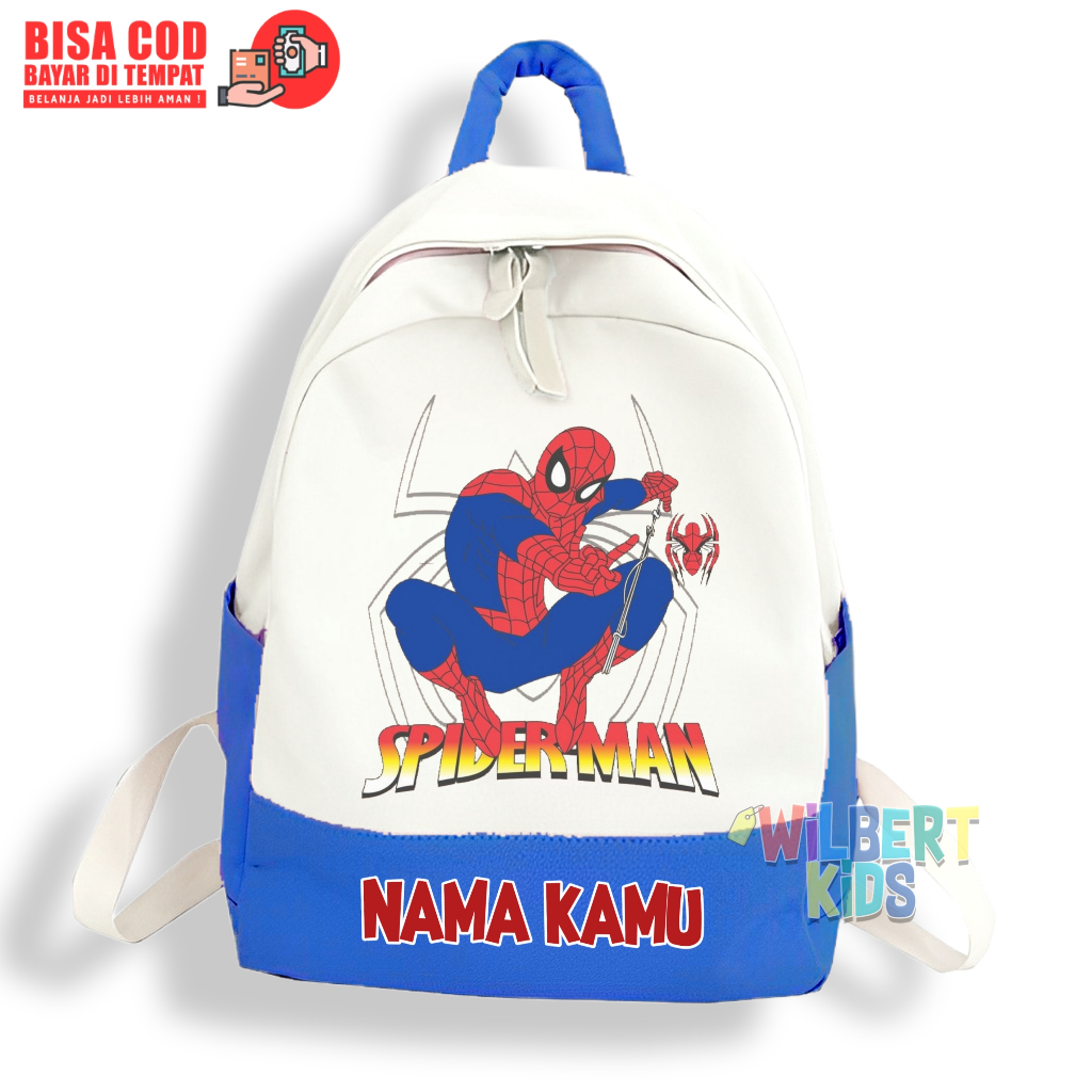 Tas Anak TK SD Spiderman / Ransel Anak Spiderman