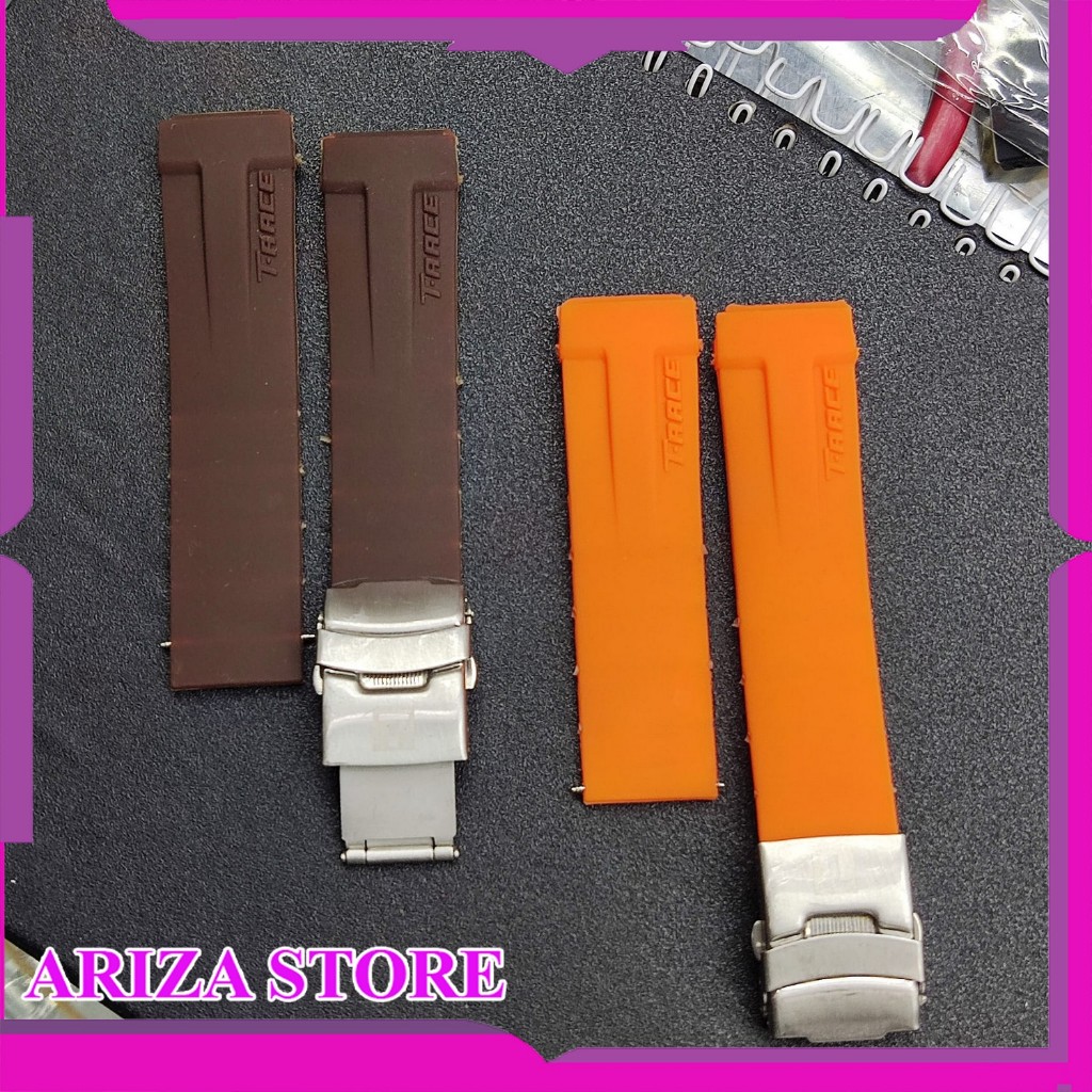 TISSOT TRACE T-RACE TALI JAM TANGAN STRAP RUBBER SILICONE MURAH