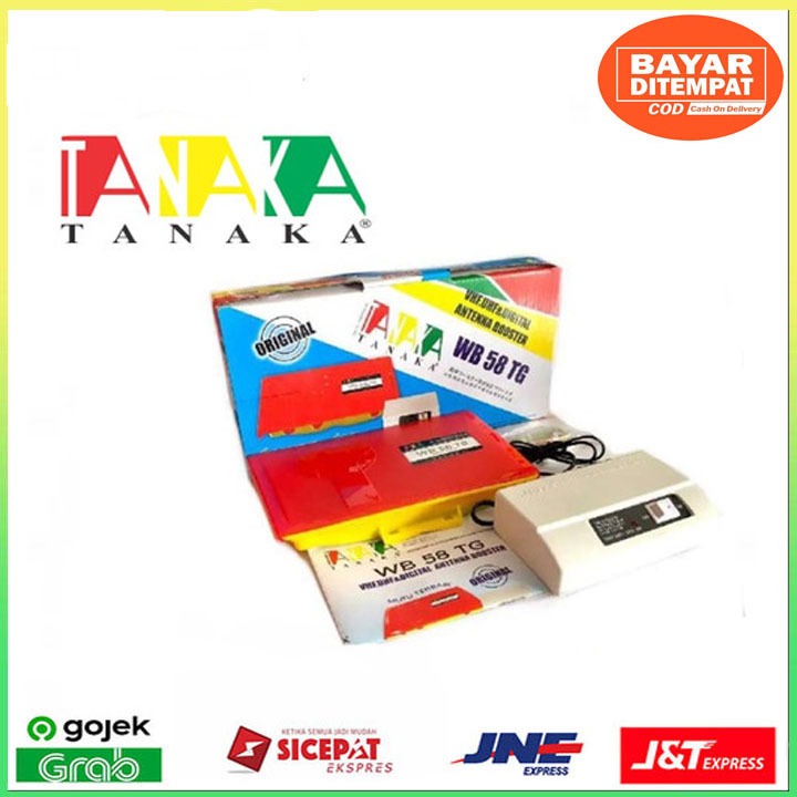 Boster Tanaka WB 38 TG Antena TV Digital LED LCD Analog promo bosster antena luar dalem