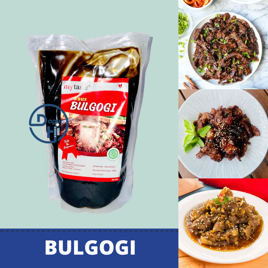 

MY TASTE Bulgogi Sauce 500 g Halal /Saus Ala Korea//